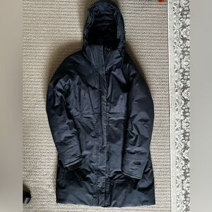 The North Face Blue Hooded Parka